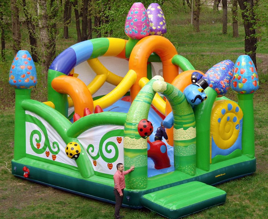 Inflatable combo Magical forest