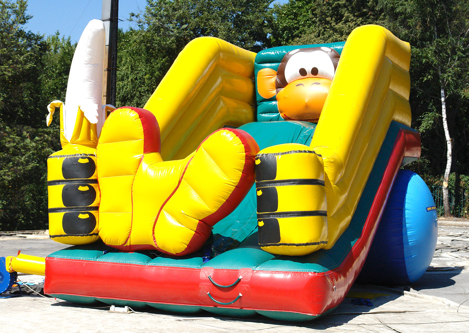 Inflatable slide Monkey