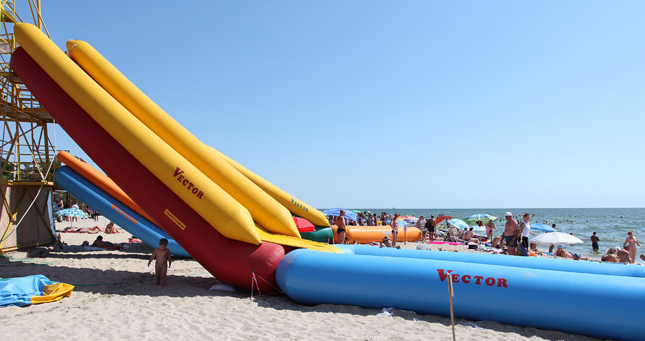 Inflatable water slide Classic
