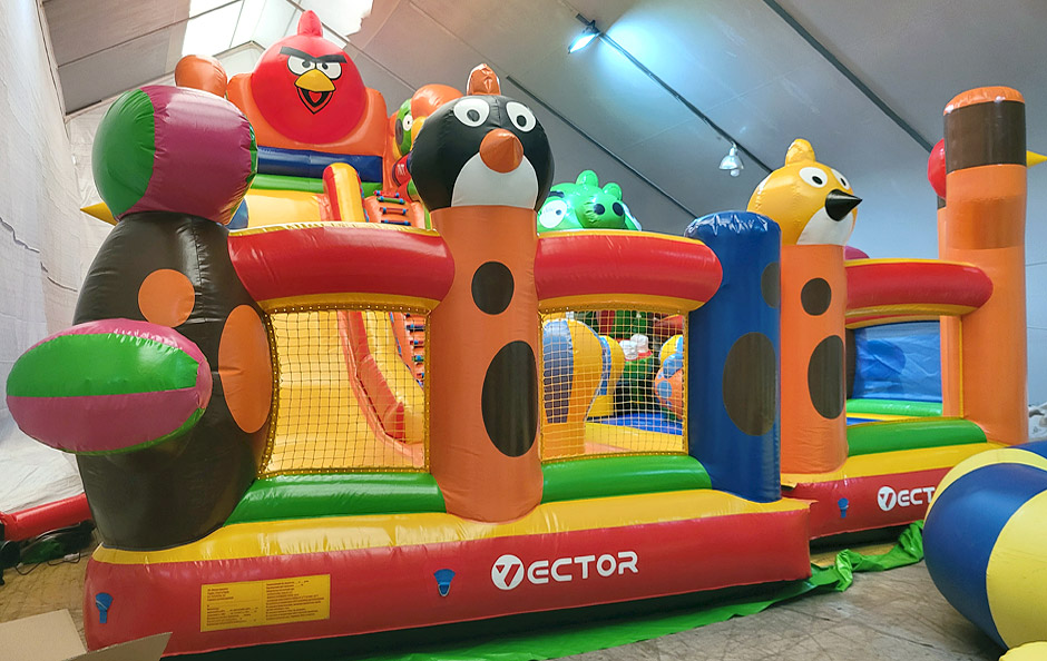 Батутный комплекс Angry Birds