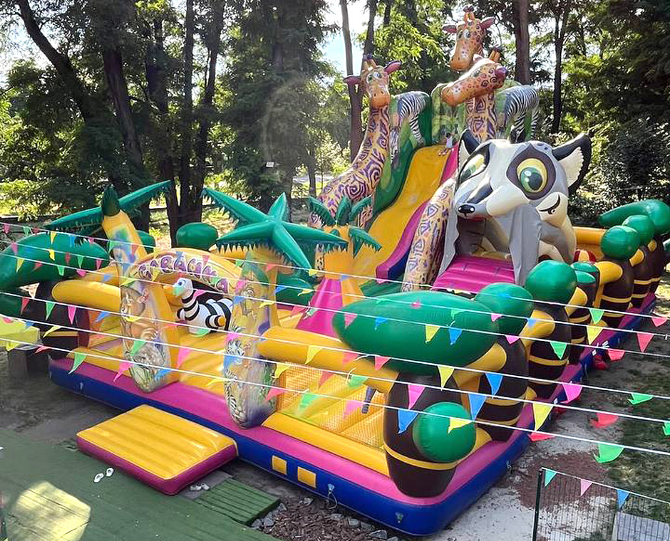 Батутный комплекс Саванна Жираф-5 