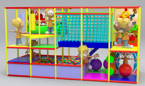 Проекты детских игровых комнат, Непоседа М6